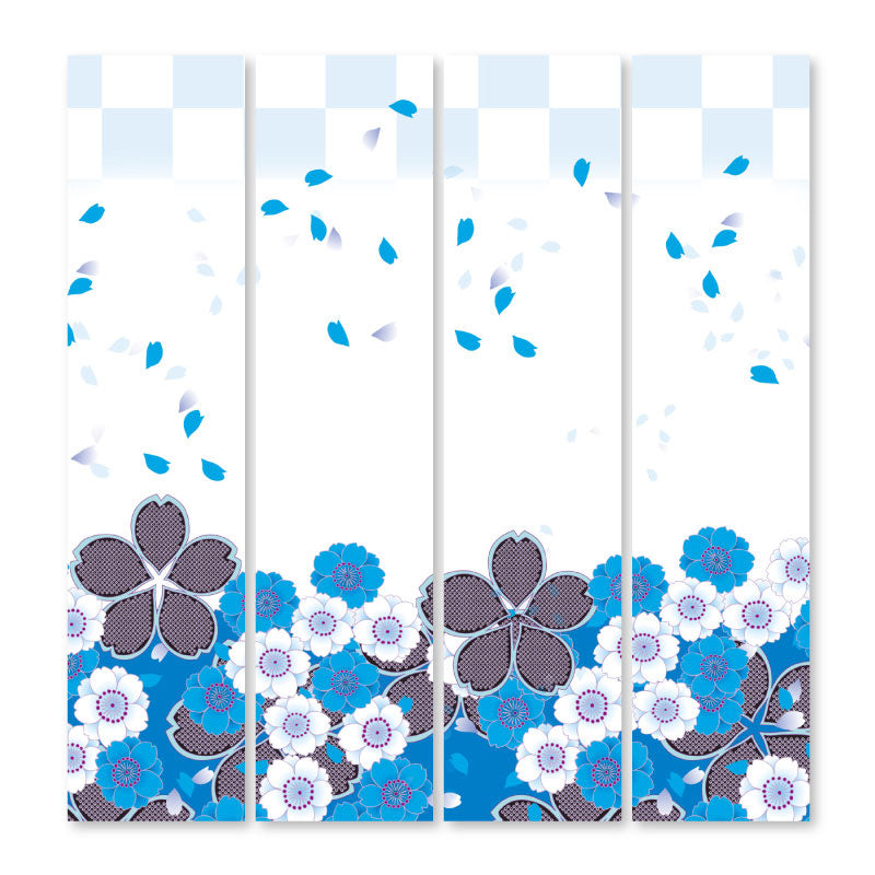 花散る里 蒼【衝立】