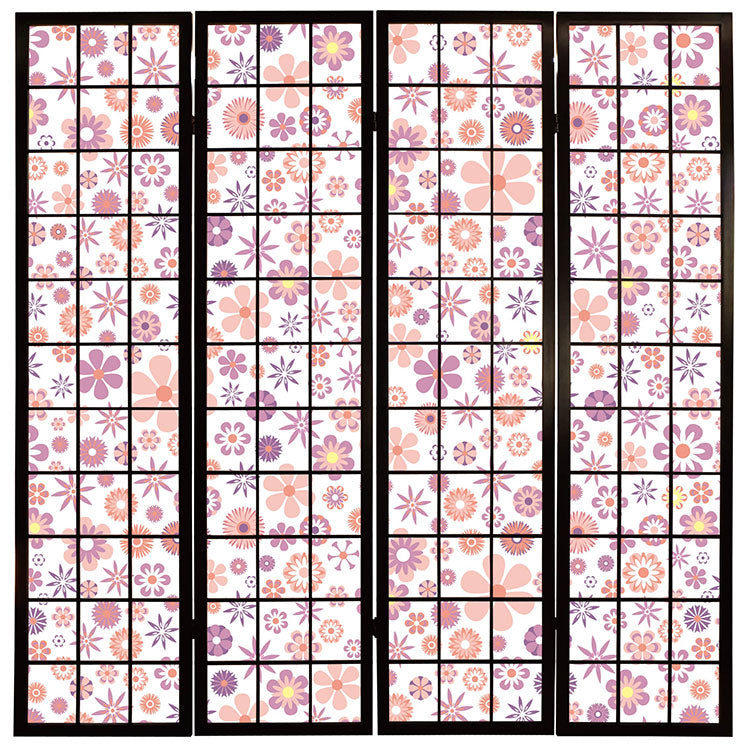 wild flowers pink【衝立】