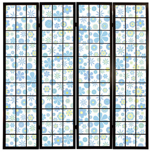 wild flowers blue【衝立】