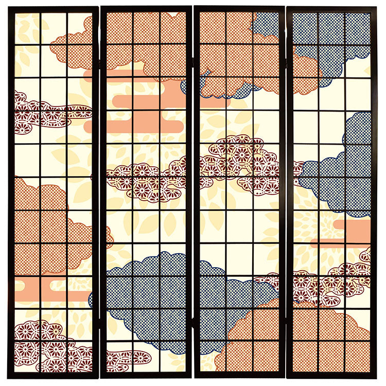 伝統文様 琥珀【衝立】