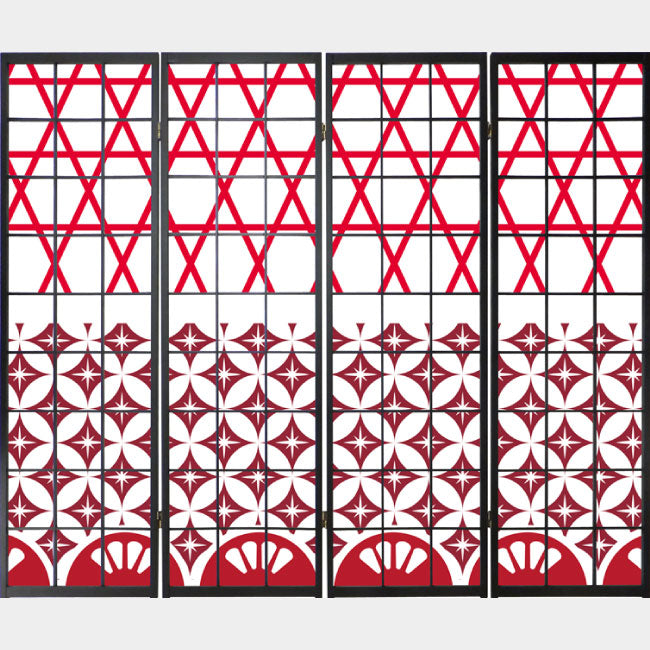 江戸切子 七宝【衝立】