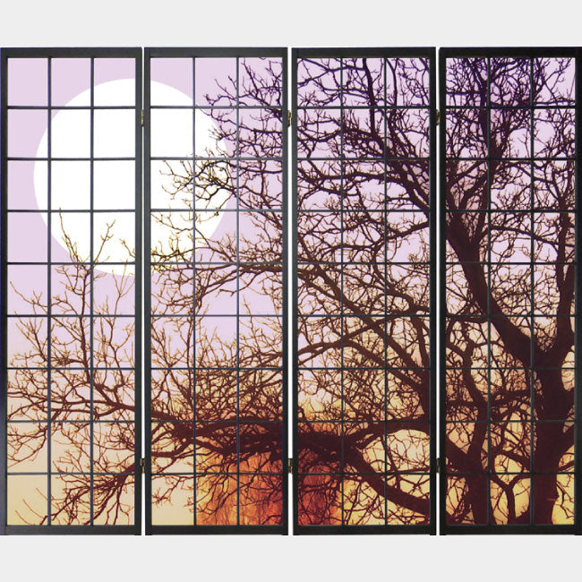 月の灯り パープル【衝立】