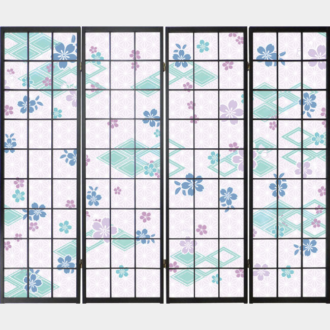 桜菱 碧【衝立】